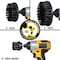 Drill Brush Power Scrubber By Useful Products 5 in W 5 in L Brush, Black K-S-542-QC-DB - alternate 2